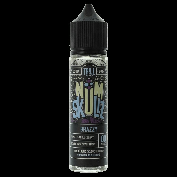 BRAZZY E LIQUID BY NUMSKULLZ 50ML 70VG