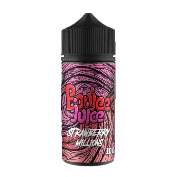 STRAWBERRY MILLIONS E LIQUID BY BOUJEE JUICE 100ML 70VG