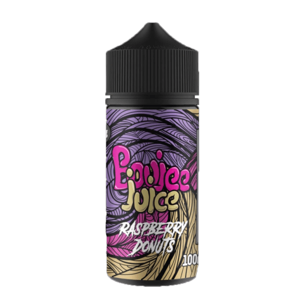 RASPBERRY DONUTS E LIQUID BY BOUJEE JUICE 100ML 70VG