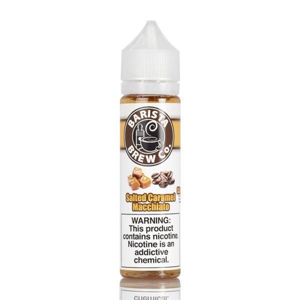 SALTED CARAMEL MACCHIATO E LIQUID BY BARISTA BREW CO 50ML 80VG