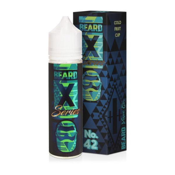 NO.42  X SERIES FRUIT BERRY CREAM E LIQUID BY BEARD VAPE CO 50ML 70VG