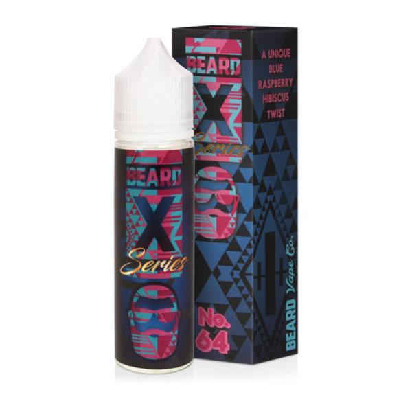 NO.64  X SERIES COTTON CANDY CREAM E LIQUID BY BEARD VAPE CO 50ML 70VG