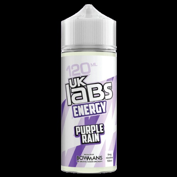 PURPLE RAIN E LIQUID BY UK LABS - ENERGY 100ML 70VG