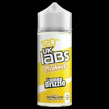 LEMON DRIZZLE E LIQUID BY UK LABS - BAKED 100ML 70VG