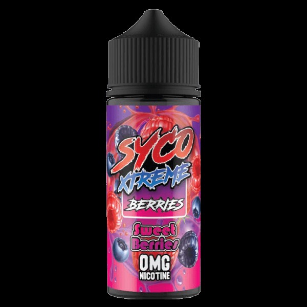 SWEET BERRIES E LIQUID BY SYCO XTREME BERRIES 100ML 80VG