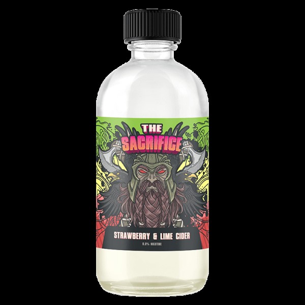 STRAWBERRY LIME CIDER E LIQUID BY THE SACRIFICE 200ML 70VG