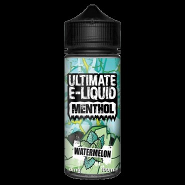 WATERMLON E LIQUID BY ULTIMATE E-LIQUID - MENTHOL 100ML 70VG