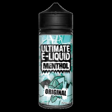 ORIGINAL E LIQUID BY ULTIMATE E-LIQUID - MENTHOL 100ML 70VG