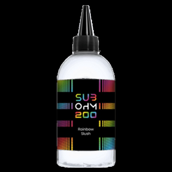 RAINBOW SLUSH E LIQUID BY SUB OHM 200 200ML 70VG