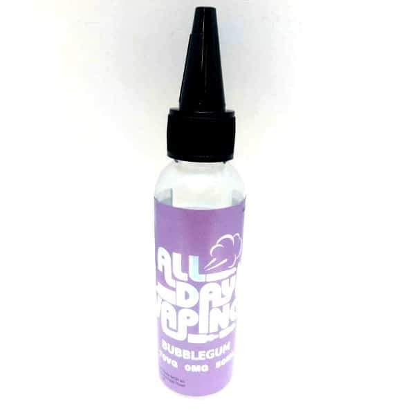 BUBBLEGUM E LIQUID BY ALL DAY VAPING 50ML 70VG