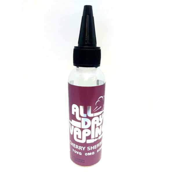 CHERRY SHERBET E LIQUID BY ALL DAY VAPING 50ML 70VG