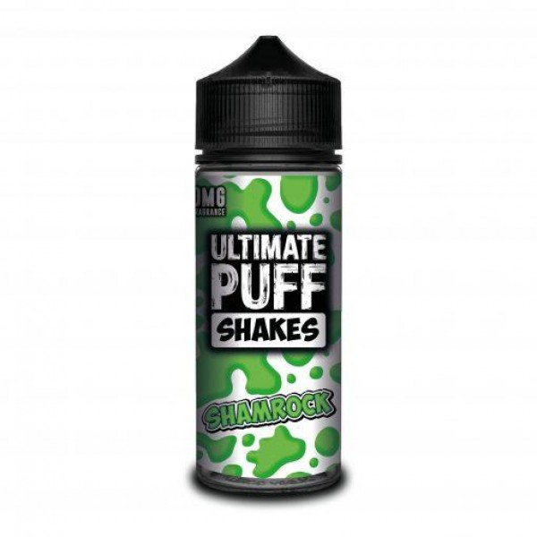 SHAMROCK E LIQUID BY ULTIMATE PUFF SHAKES 100ML 70VG