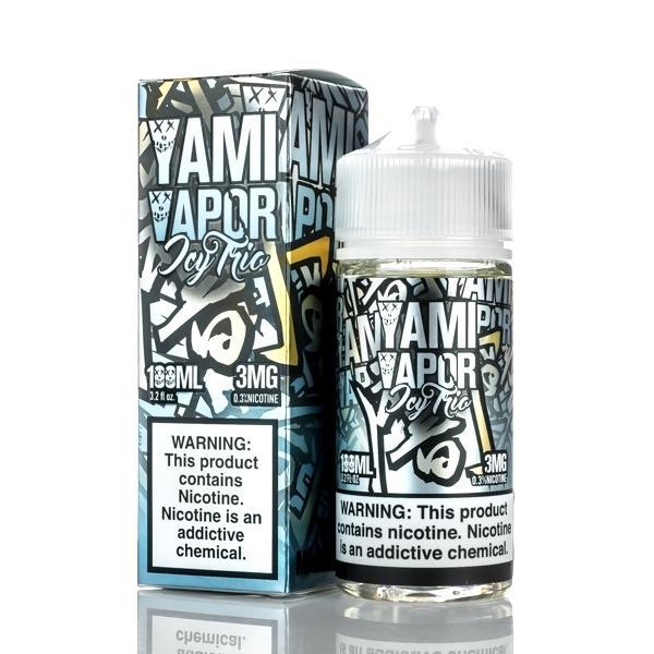 ICY TRIO E LIQUID BY YAMI VAPOUR 100ML 70VG