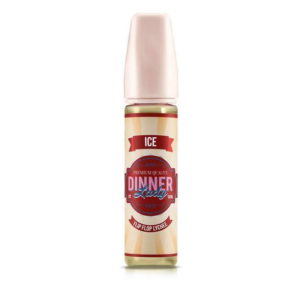 FLIP FLOP LYCHEE ICE E LIQUID BY DINNER LADY - ICE 50ML 70VG