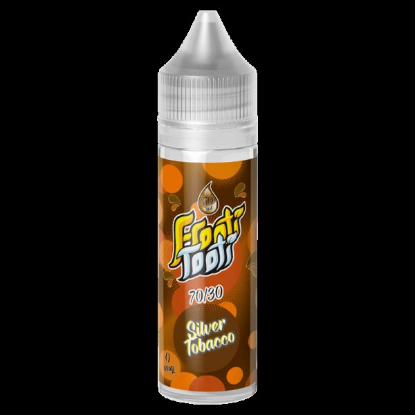 SILVER TOBACCO E LIQUID BY FROOTI TOOTI 50ML 70VG