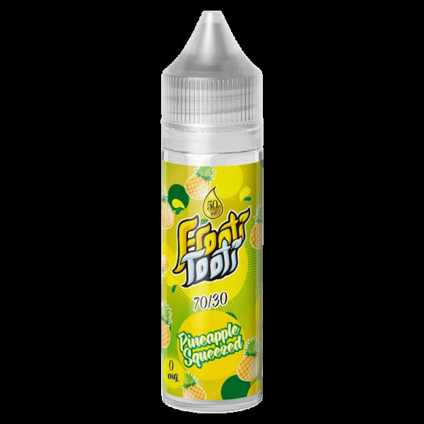 PINEAPPLE SQUEEZED E LIQUID BY FROOTI TOOTI 50ML 70VG