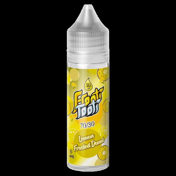 LEMON FROSTED DONUT E LIQUID BY FROOTI TOOTI 50ML 70VG