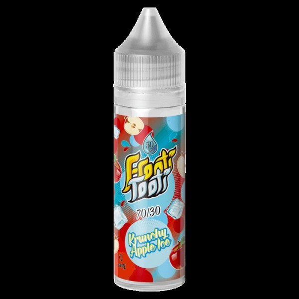 KRUNCHY APPLE ICE E LIQUID BY FROOTI TOOTI 50ML 70VG