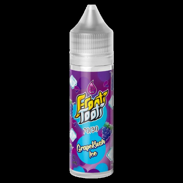 GRAPE KUSH ICE E LIQUID BY FROOTI TOOTI 50ML 70VG