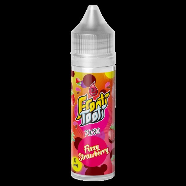 FIZZY STRAWBERRY E LIQUID BY FROOTI TOOTI 50ML 70VG