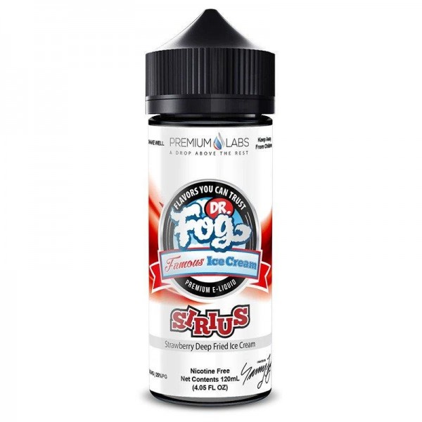 SIRIUS FAMOUS ICECREAM E LIQUID BY DR FOG 100ML 75VG