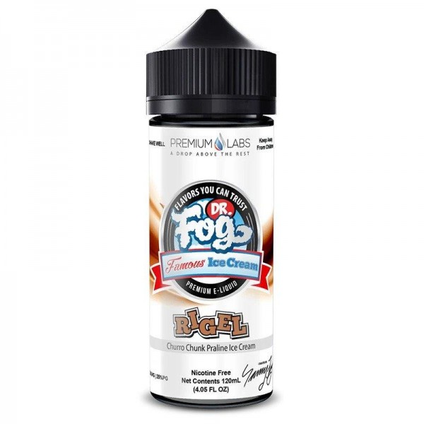 RIGEL FAMOUS ICECREAM E LIQUID BY DR FOG 100ML 75VG