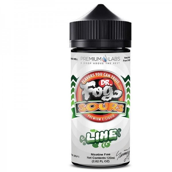 LIME SOUR E LIQUID BY DR FOG 100ML 75VG