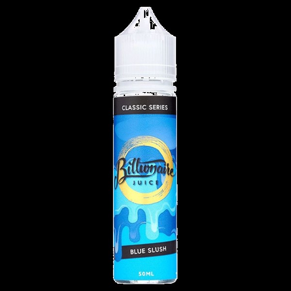 BLUE SLUSH E LIQUID BY BILLIONAIRE JUICE 50ML 70VG