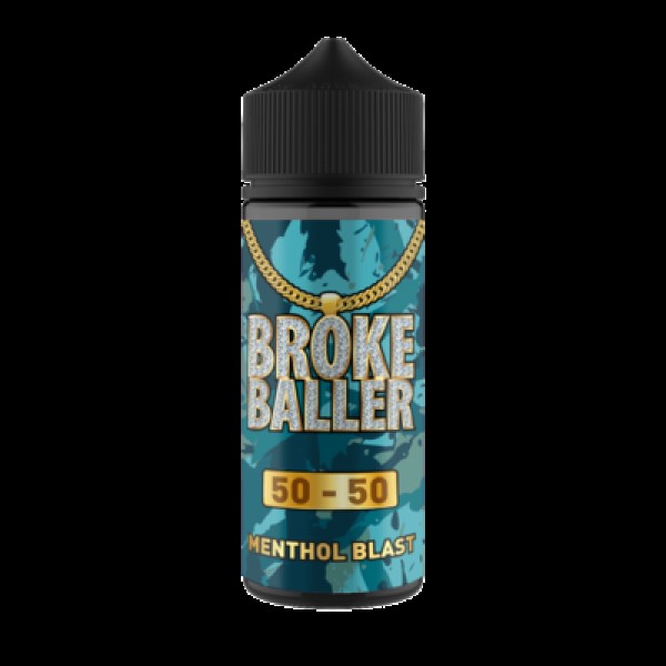 MENTHOL BLAST E LIQUID BY BROKE BALLER 100ML 50VG