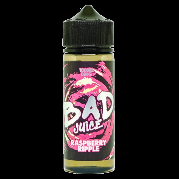 RASPBERRY RIPPLE E LIQUID BY BAD JUICE 100ML 70VG