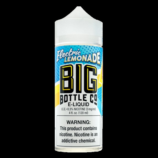 ELECTRIC LEMONADE E LIQUID BY BIG BOTTLE CO 100ML 70VG