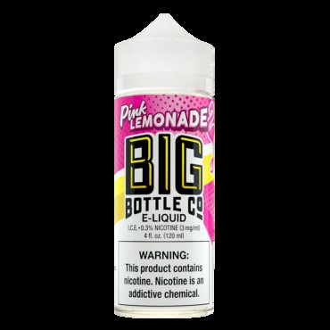 PINK LEMONADE E LIQUID BY BIG BOTTLE CO 100ML 70VG