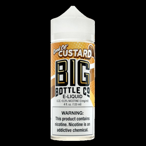 GOOD OL CUSTARD E LIQUID BY BIG BOTTLE CO 100ML 70VG