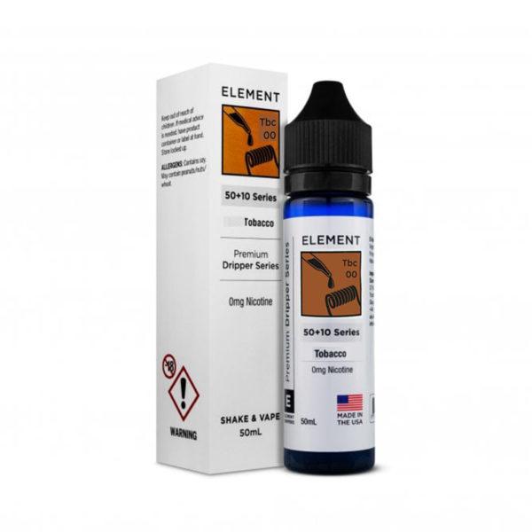 TOBACCO BY ELEMENT 50ML 80VG