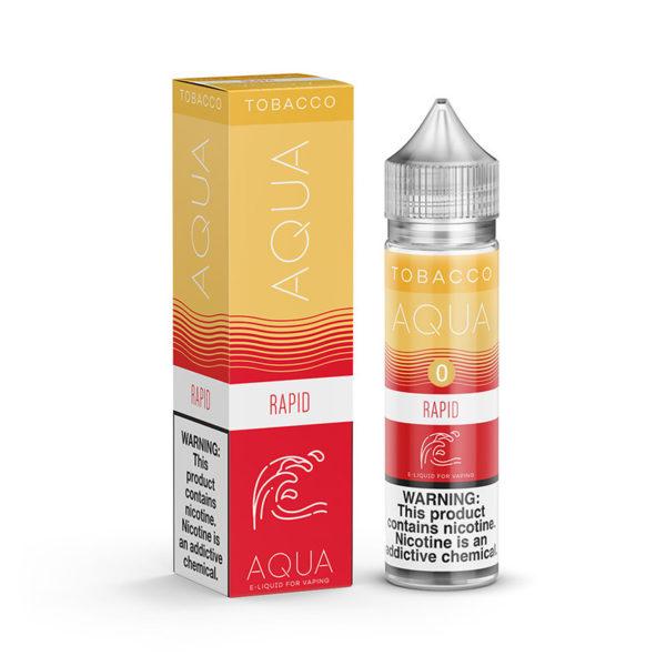 RAPID BY AQUA TOBACCO - 50ML E LIQUID MARINA VAPES