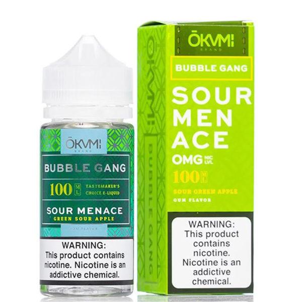 SOUR MENACE E LIQUID BY OKVMI - BUBBLE GANG 100ML 70VG