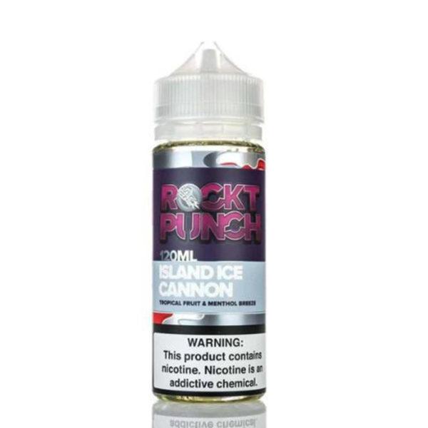 ISLAND ICE CANNON E LIQUID BY OKVMI - ROCKT PUNCH 100ML 70VG