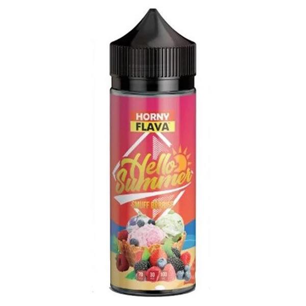 SMUFF BERRIES THE SUMMER EDITION E LIQUID BY HORNY FLAVA 100ML 70VG