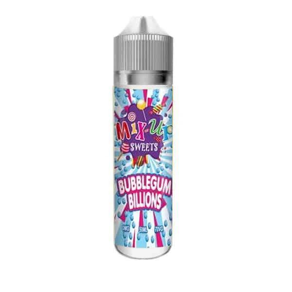 BUBBLEGUM E LIQUID BY MIX UP SWEETS 50ML 70VG