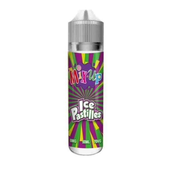 ICE PASTILLES E LIQUID BY MIX UP SWEETS 50ML 70VG