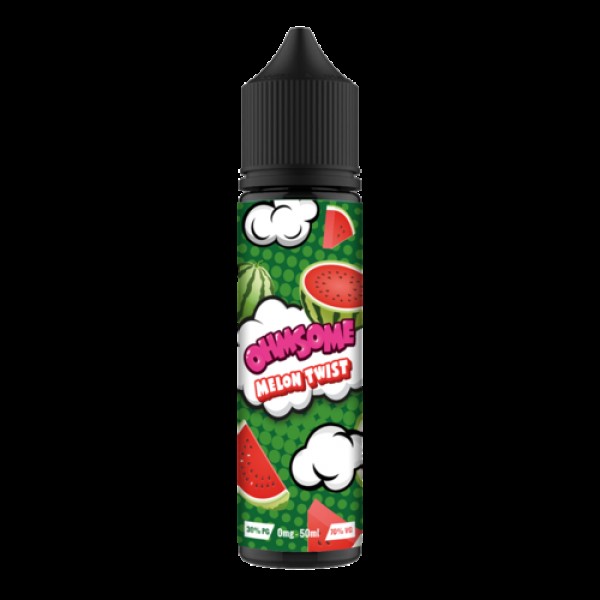 MELON TIWST E LIQUID BY OHMSOME 50ML 70VG