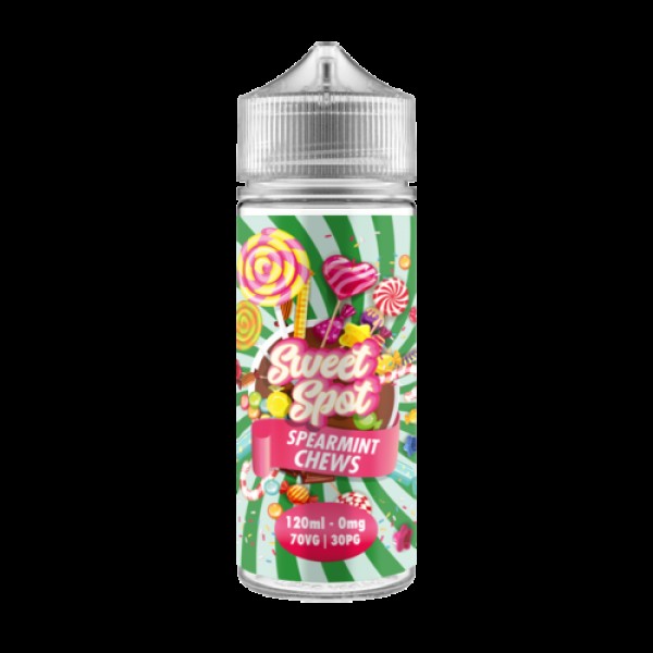 SPEARMINT CHEWS E LIQUID BY SWEET SPOT 100ML 70VG