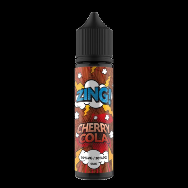 CHERRY COLA E LIQUID BY ZING! 50ML 70VG