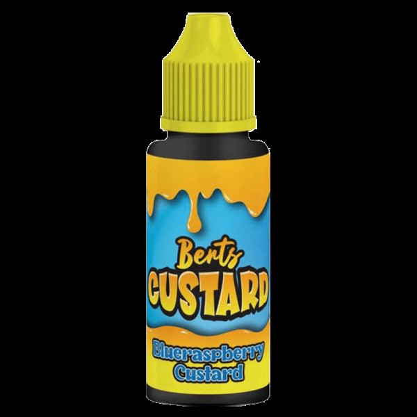 BLUERASPBERRY CUSTARD E LIQUID BY BERT'S CUSTARD 100ML 70VG