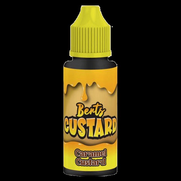 CARAMEL CUSTARD E LIQUID BY BERT'S CUSTARD 100ML 70VG