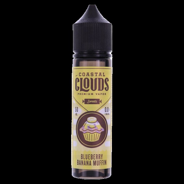 BLUEBERRY BANANA MUFFIN E LIQUID BY COASTAL CLOUDS - SWEETS  50ML 70VG