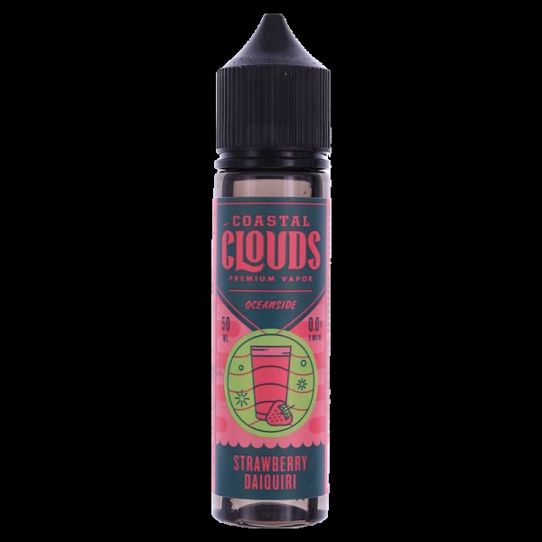 STRAWBERRY DAIQUIRI E LIQUID BY COASTAL CLOUDS - OCEANSIDE 50ML 70VG