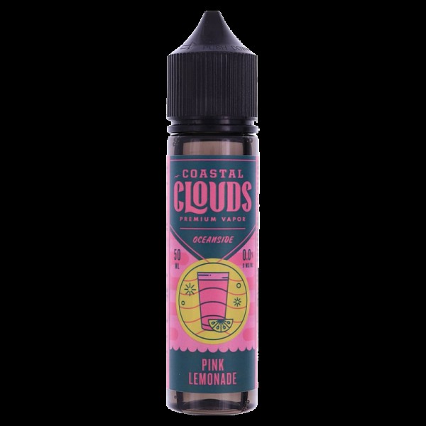 PINK LEMONADE E LIQUID BY COASTAL CLOUDS - OCEANSIDE 50ML 70VG