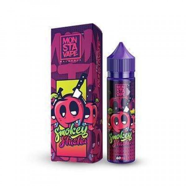 SMOKEY SHISHA (NO MINT) E LIQUID BY MONSTAVAPE 50ML 70VG