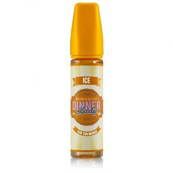 SUN TAN MANGO ICE E LIQUID BY DINNER LADY - ICE 50ML 70VG